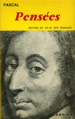 Pascal. - Penses.