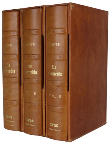 Dante, Alighieri. - Comedia. Legature di pregio in piena pe