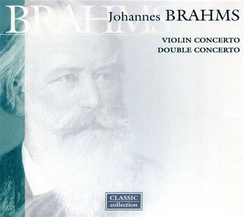 Brahms,Johannes. - Violin concerto. Double concerto. Violin concert in D major Op.77. Concerto for violin, cello & orchestra, in A minor Op.102.