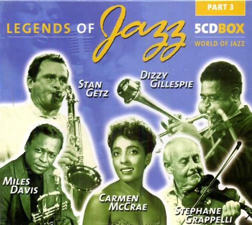 AA.VV. - Legends of Jazz. Vol.3. Miles Davis Stan Getz Dizzy