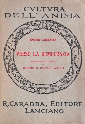 Carpenter,Edward. - Verso la democrazia.
