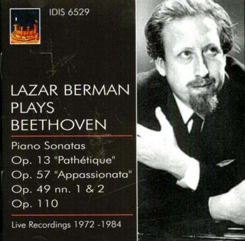 Berman,Lazar. - Lazar Berman plays Beethoven. Piano Sonatas Op.13 Pathtique, Op.57 Appassionata, Op.49 nn. 1&2, Op.110.