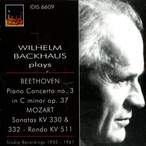 Beethoven,Ludwig van. Mozart,Wofgang Amadeus. - Piano Concerto n.3 in C minor op.37. SonatasKV330 & 332 - Rondo KV 511.