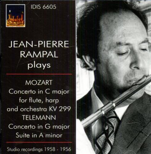 Rampal,Jean Pierre. - Jean Pierre Rampal plays Mozart and Telemann. Studio Recordings 1958 - 1956. Mozart - Concerto in C major f