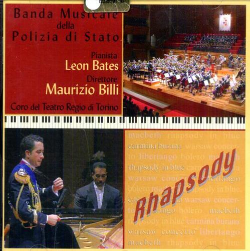 Banda Musicale della Polizia di Stato. - Rhapsody. Leon Bates - pianista Maurizi