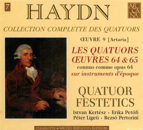 Haydn,Franz Joseph (1732-1809). - Les Quatuors Op. 64 & 65.