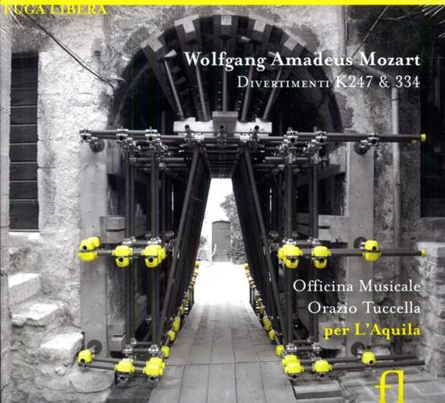 Mozart,Wolfgang Amadeus. - Divertimenti K247 & 334. Per due Corni e Archi. Officina Musicale Orazio Tucc