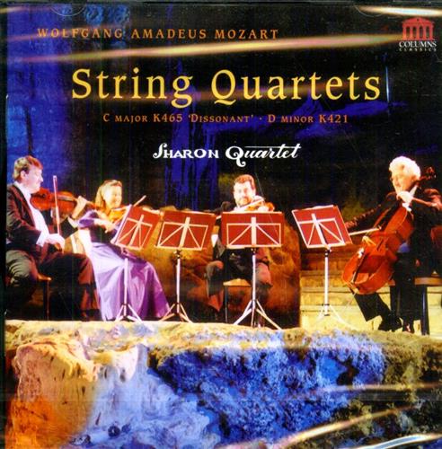 Mozart,Wolfgang Amadeus. - String Quartets. C major K465 Dissonant. D minor K421. Sharon Quartet