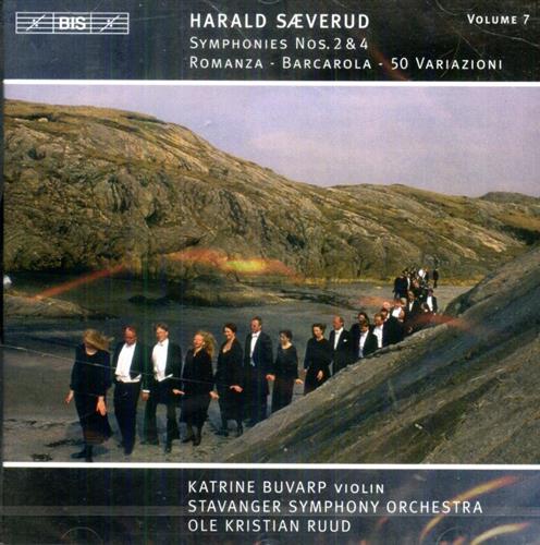 Saeverud,Harald (1897-1992). - Symphonies Nos. 2&4. Romanza. Barcarola. 50 Variazioni. Katrine Buvarp - violin Stava