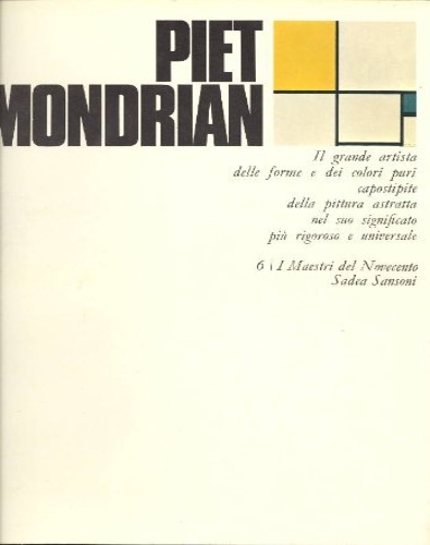 Tomassoni,Italo. - Piet Mondrian.