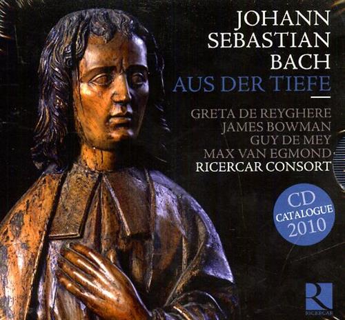 Bach,Johann Sebastian. - Aus der Tiefe. Greta de Reyghere James Bowma