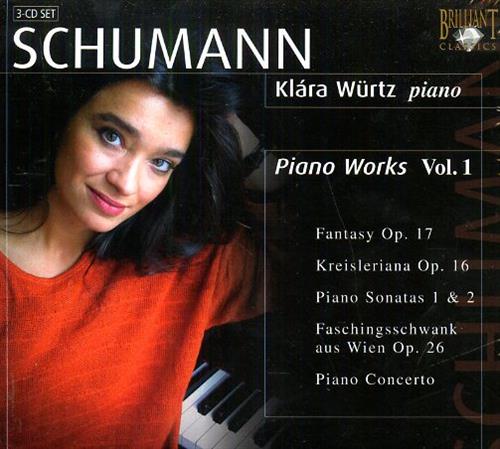 Schumann,Robert (1810-1856). - Piano Works Vol.I. Fantasy Op. 17 Kreisleriana O