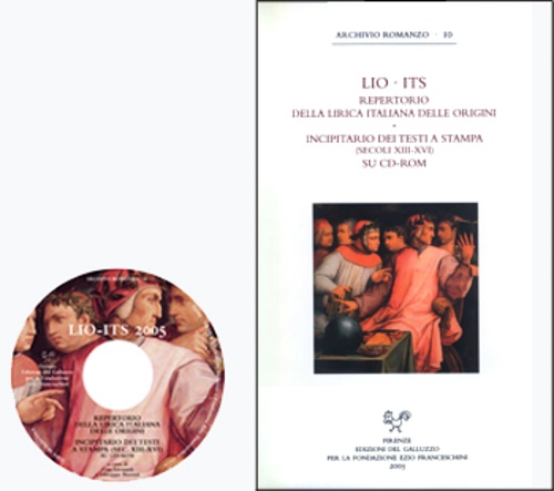 -- - LIO-ITS. Repertorio della lirica italiana delle origini. Incipitario dei testi a stampa (secc. XII-XIV).