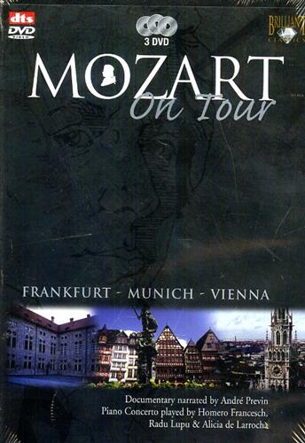 -- - Mozart on Tour. Frankfurt. Munich. Vienna. Andr Previn - narrator Homer