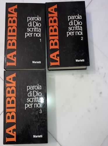 -- - La Bibbia. Parola di Dio scritta per noi.