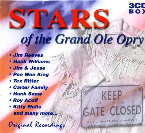 -- - Stars of the Grand Ole Opry. Original Recordings. Jim Reeves Hank Williams Jim