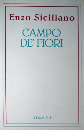 Sicliano,Enzo. - Campo dei fiori.