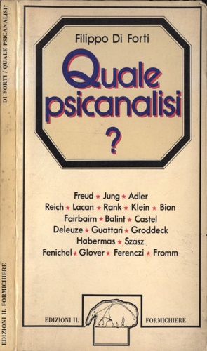 Di Forti,Filippo. - Quale psicanalisi?