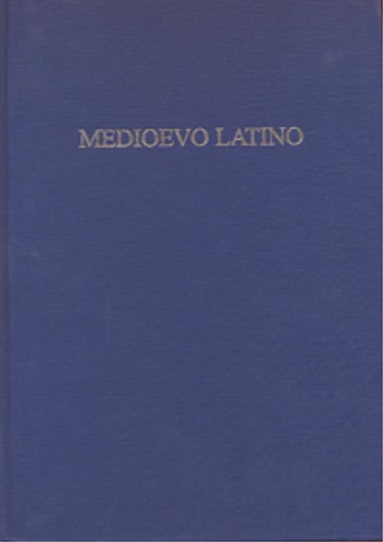 -- - Medioevo Latino. Volume XXI (2000). Bibliografia annuale della pro