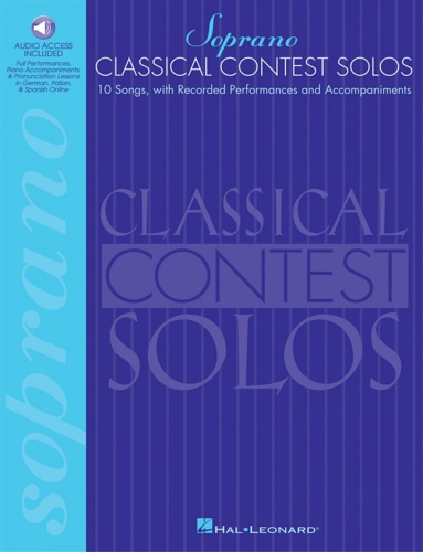 -- - Classical Contest Solos. Soprano. Didn't My Lord Deliver Daniel