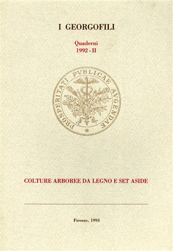 Atti della Giornata di Studio: - Colture arboree da legno e set aside.