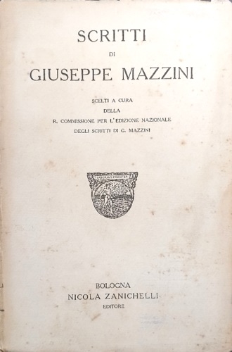 Mazzini,Giuseppe. - Scritti.