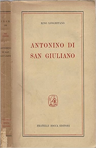 Longhitano,Rino - Antonino di San Giuliano.