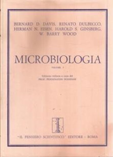 Davis,D.Bernard. Dulbecco,Renato. Eisen,Herman N. Ginsberg, Harold S. Wood BArry,W. - Microbiologia.