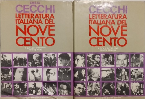 Cecchi,Emilio. - Letteratura Italiana del Novecento.
