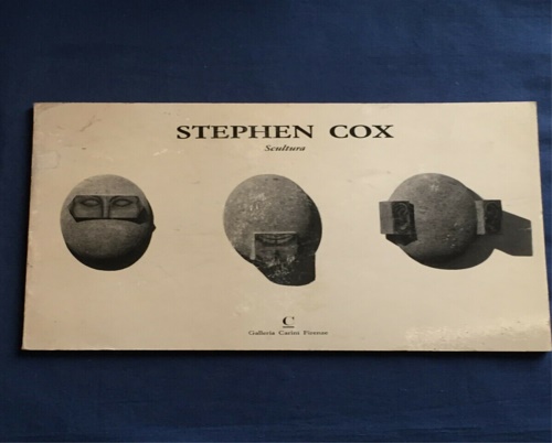 Catalogo della Mostra: - Stephen Cox scultura.