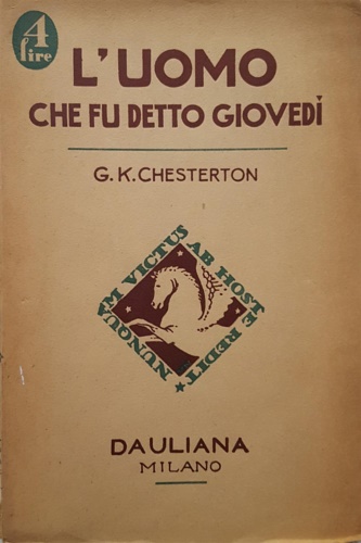 Chesterton,G.K. - L'uomo che fu detto Gioved.