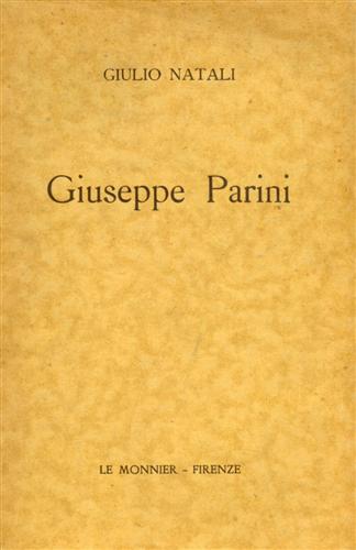 Natali,Giulio. - Giuseppe Parini.
