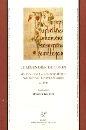-- - Le Lgendier de Turin. Ms. D.V.3 de la Bibliotheque Nationale Universitaire. Avec DVD.