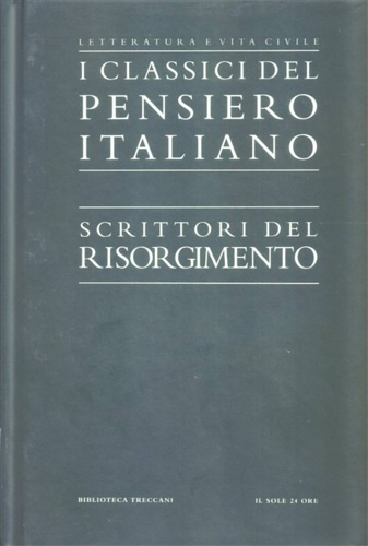 -- - Scrittori del Risorgimento.