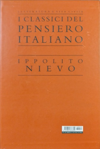 Nievo, Ippolito. - Opere.
