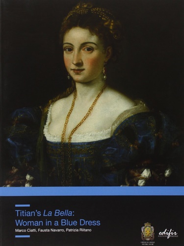 Catalogue of Exposition: - Titian's La Bella. Woman in a blue dress.