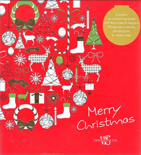 -- - Merry Christmas. Colouring book.