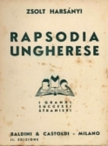 Harsnyi, Zsolt. - Rapsodia ungherese