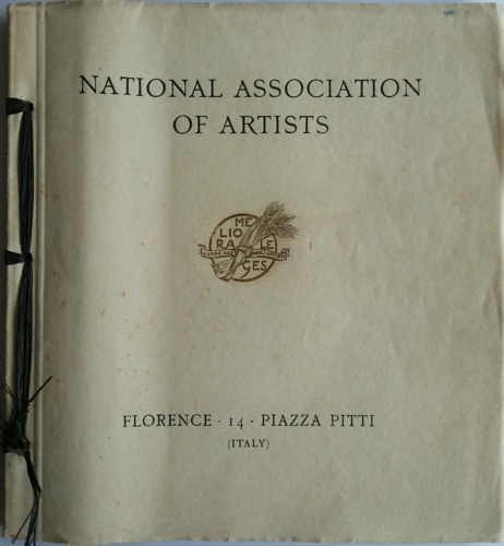-- - National Association of Artists. The most famous collection of modern italian paintings. Artisti: Andreotti F. - Bec
