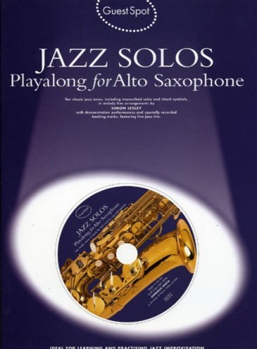 -- - Jazz Solos Playalong For Alto Saxophone.