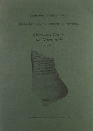 Pintaudi,Rosario. Sijpesteijn,Pieter .J. - Ostraka Greci da Narmuthis.