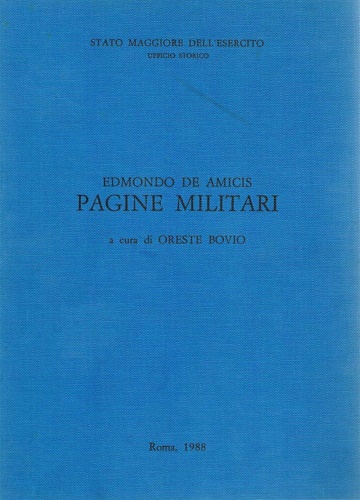 De Amicis,Edmondo. - Pagine militari.