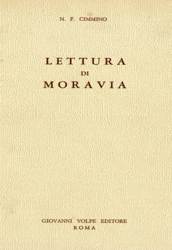 Cimmino,Nicola Francesco. - Lettura di Moravia.