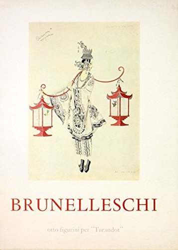 -- - Umberto Brunelleschi: otto figurini per Turandot.