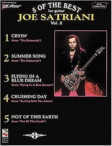 Joe Satriani. - 5 of Best for guitar. Joe Satriani Vol.2
