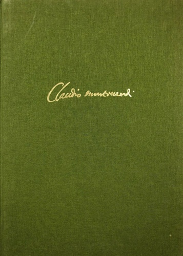 Monteverdi,Claudio. - Madrigali a 5 voci. Libro nono.