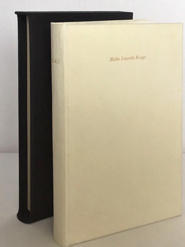 Maria Rilke,Rainer. - The notenooks of Malte Laurids Brigge. This edition consist of eight