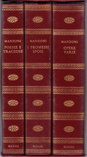 Manzoni,Alessandro. - Opere.