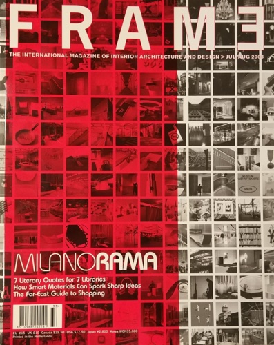 -- - Frame international magazine on interior architecture and design: Jul-Ago 2003.