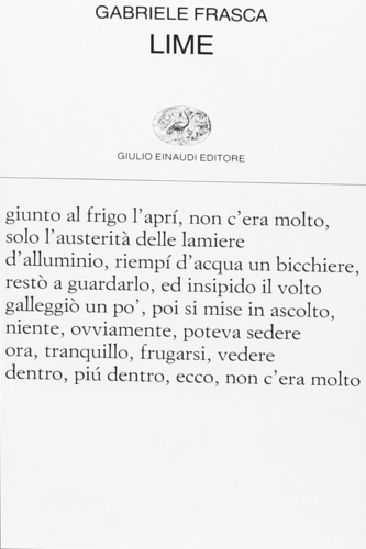 Frasca, Gabriele. - Lime.